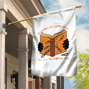 Breaking Every Chain Education Garden Flag Frederick Douglass Quote TS12 Print Your Wear