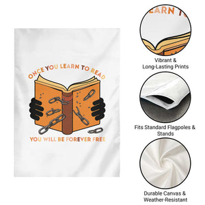 Breaking Every Chain Education Garden Flag Frederick Douglass Quote TS12 Print Your Wear