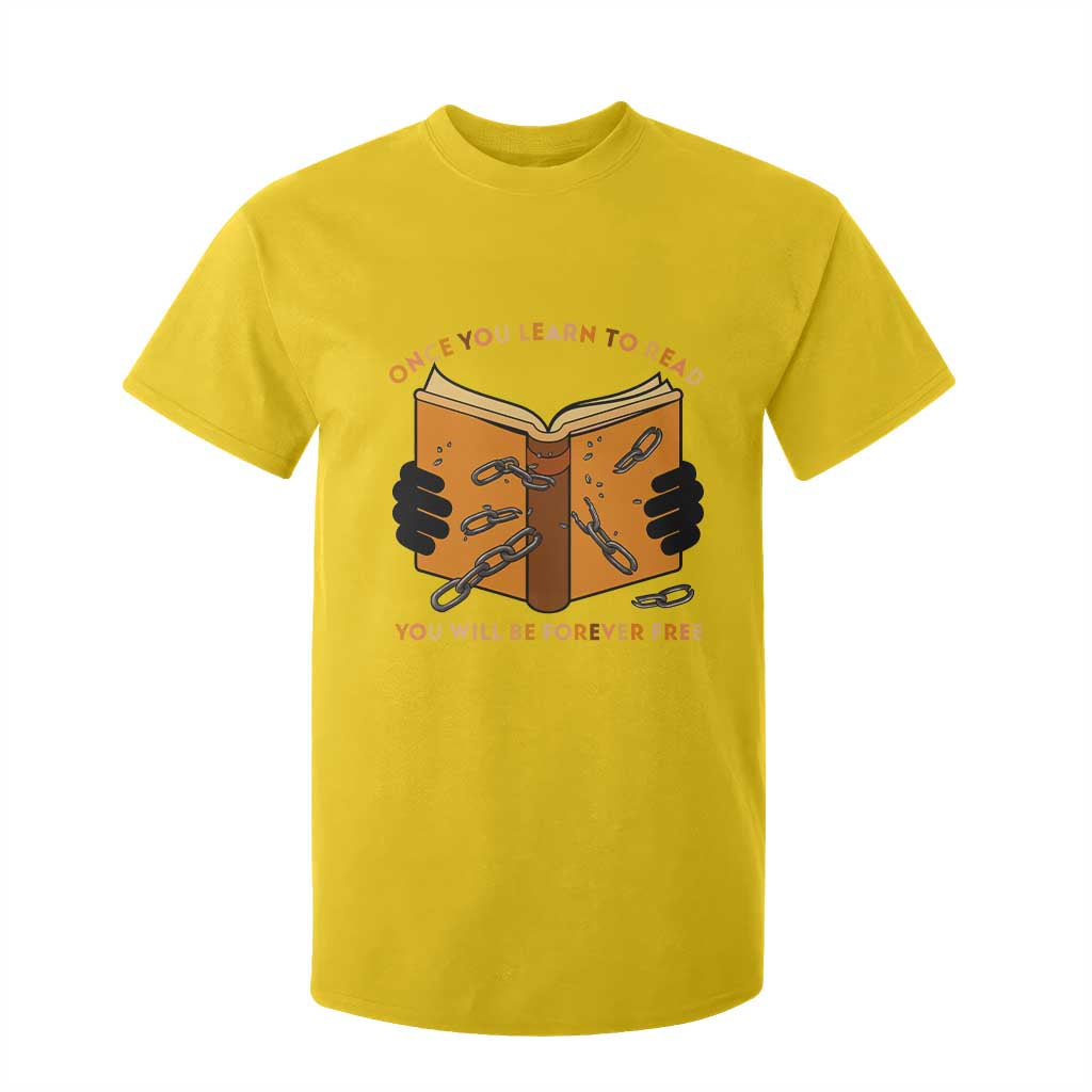 Breaking Every Chain Education T Shirt For Kid Frederick Douglass Quote TS12 Daisy Print Your Wear