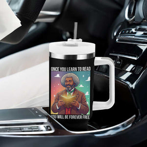 Frederick Douglass Reading And Freedom Tumbler With Handle African American Heritage TS12 Print Your Wear