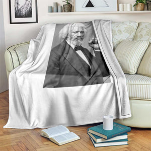 Strong Black History Leader Throw Blanket Frederick Douglass Empowerment TS12 Print Your Wear