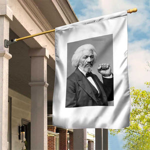Strong Black History Leader Garden Flag Frederick Douglass Empowerment TS12 Print Your Wear