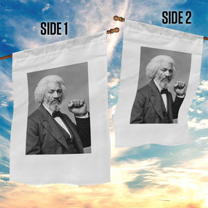 Strong Black History Leader Garden Flag Frederick Douglass Empowerment TS12 Print Your Wear