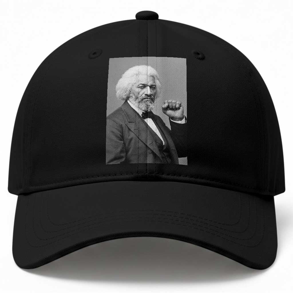 Strong Black History Leader Baseball Cap Frederick Douglass Empowerment TS12 Print Your Wear