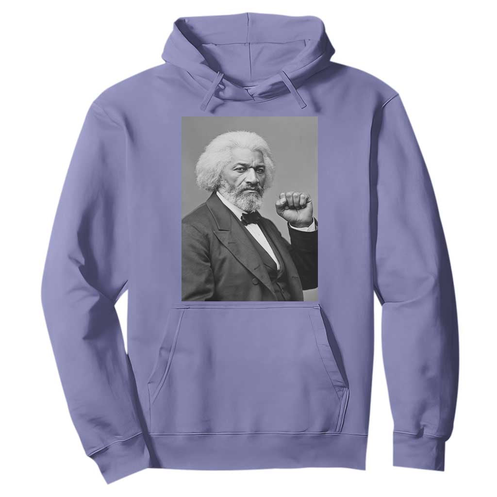 Strong Black History Leader Hoodie Frederick Douglass Empowerment TS12 Violet Print Your Wear