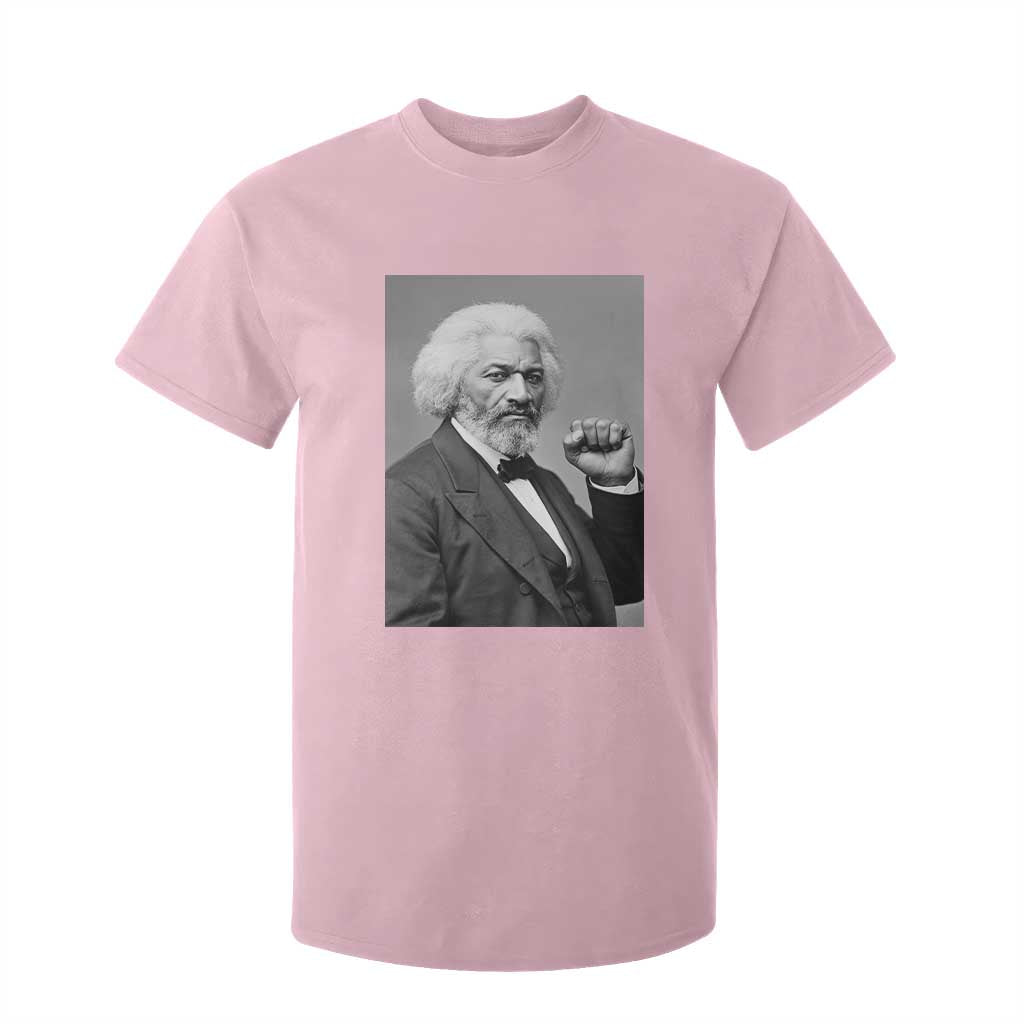 Strong Black History Leader T Shirt For Kid Frederick Douglass Empowerment TS12 Light Pink Print Your Wear