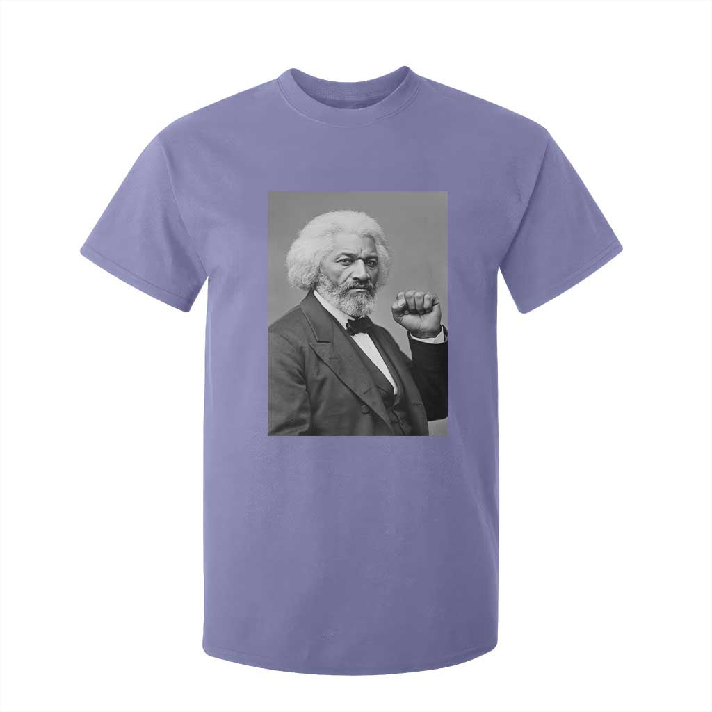 Strong Black History Leader T Shirt For Kid Frederick Douglass Empowerment TS12 Violet Print Your Wear