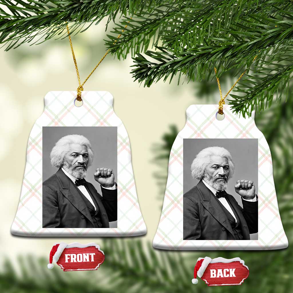 Strong Black History Leader Ceramic Ornament Frederick Douglass Empowerment TS12 Print Your Wear