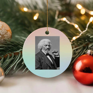 Strong Black History Leader Ceramic Ornament Frederick Douglass Empowerment TS12 1pc Pastel Print Your Wear