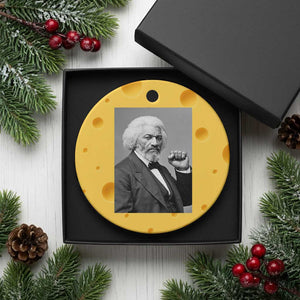 Strong Black History Leader Ceramic Ornament Frederick Douglass Empowerment TS12 1pc Yellow Cheese Print Your Wear