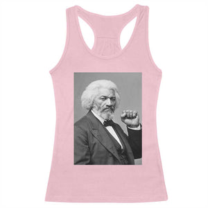 Strong Black History Leader Racerback Tank Top Frederick Douglass Empowerment TS12 Light Pink Print Your Wear