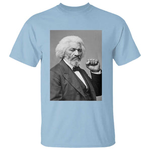Strong Black History Leader T Shirt Frederick Douglass Empowerment TS12 Light Blue Print Your Wear
