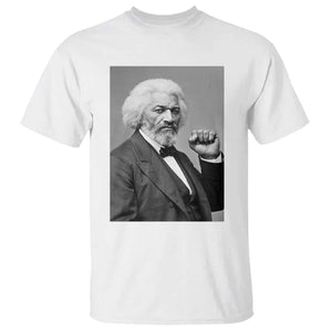 Strong Black History Leader T Shirt Frederick Douglass Empowerment TS12 White Print Your Wear
