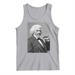 Strong Black History Leader Tank Top Frederick Douglass Empowerment TS12 Athletic Heather Print Your Wear