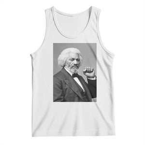 Strong Black History Leader Tank Top Frederick Douglass Empowerment TS12 White Print Your Wear