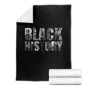 African American Leaders Throw Blanket Black History Month Legends TS12 Black Print Your Wear