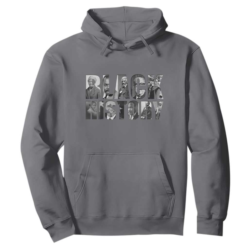African American Leaders Hoodie Black History Month Legends TS12 Charcoal Print Your Wear