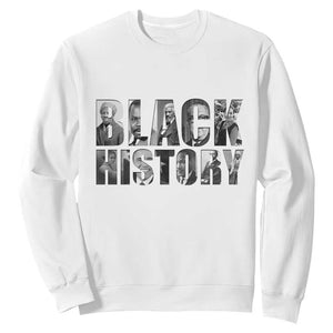 African American Leaders Sweatshirt Black History Month Legends TS12 White Print Your Wear