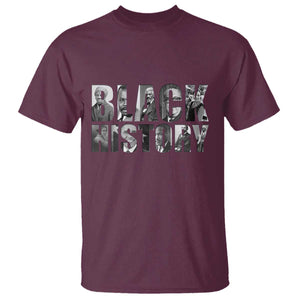African American Leaders T Shirt Black History Month Legends TS12 Maroon Print Your Wear