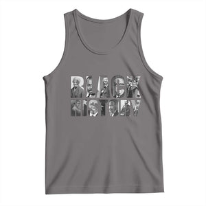African American Leaders Tank Top Black History Month Legends TS12 Deep Heather Print Your Wear