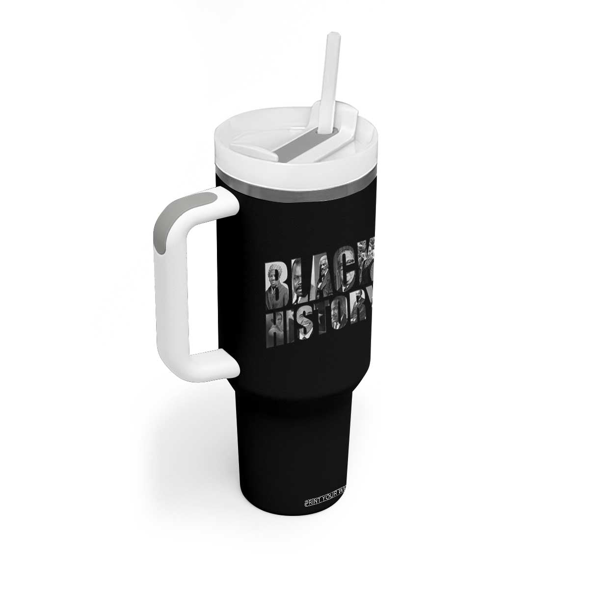 African American Leaders Tumbler With Handle Black History Month Legends TS12 Print Your Wear