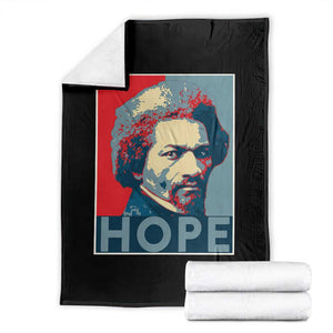 Frederick Douglass Hope Poster Throw Blanket African American Heritage TS12 Black Print Your Wear
