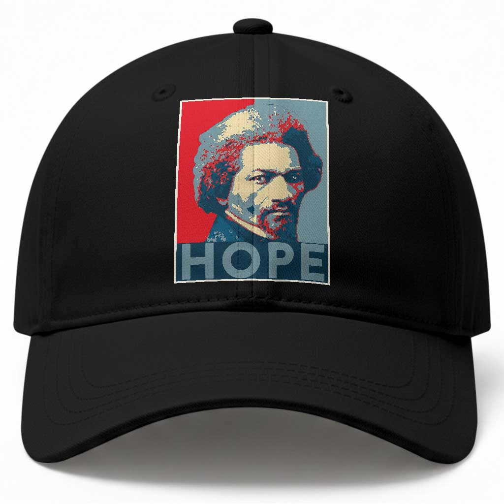 Frederick Douglass Hope Poster Baseball Cap African American Heritage TS12 Print Your Wear