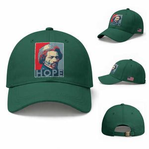 Frederick Douglass Hope Poster Baseball Cap African American Heritage TS12 Baseball Cap Universal Fit Irish Green Print Your Wear