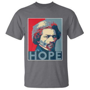 Frederick Douglass Hope Poster T Shirt African American Heritage TS12 Charcoal Print Your Wear
