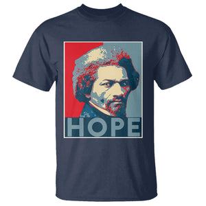 Frederick Douglass Hope Poster T Shirt African American Heritage TS12 Navy Print Your Wear