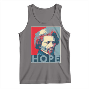 Frederick Douglass Hope Poster Tank Top African American Heritage TS12 Deep Heather Print Your Wear