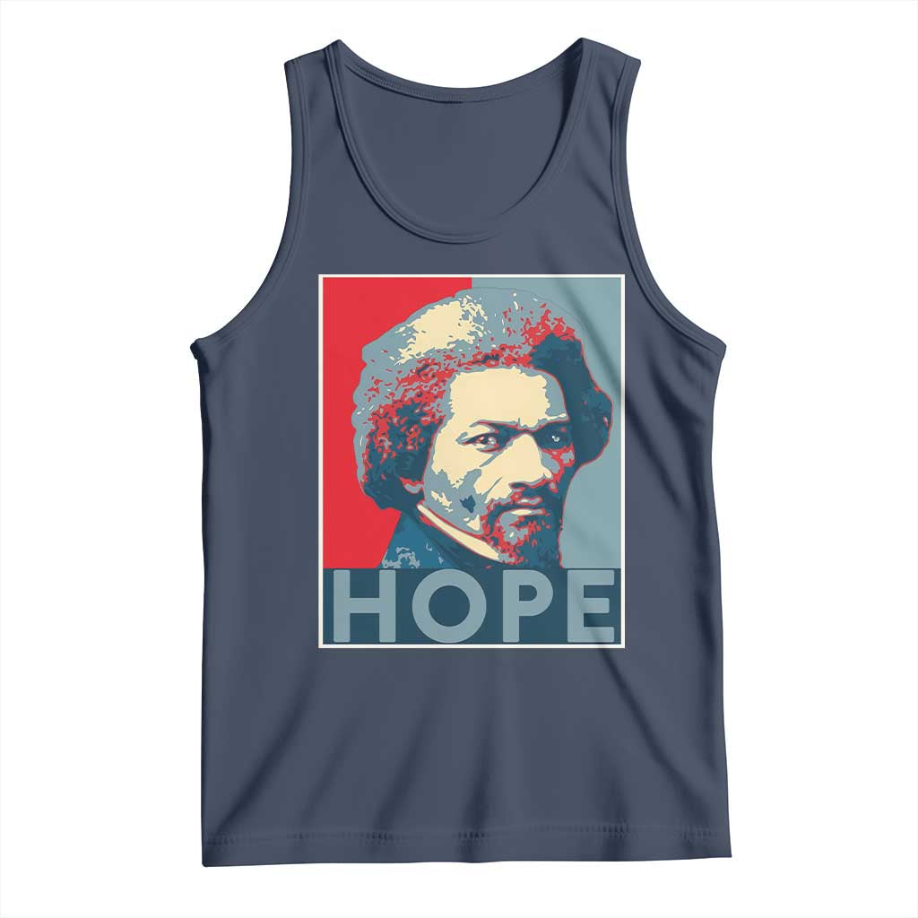 Frederick Douglass Hope Poster Tank Top African American Heritage TS12 Navy Print Your Wear