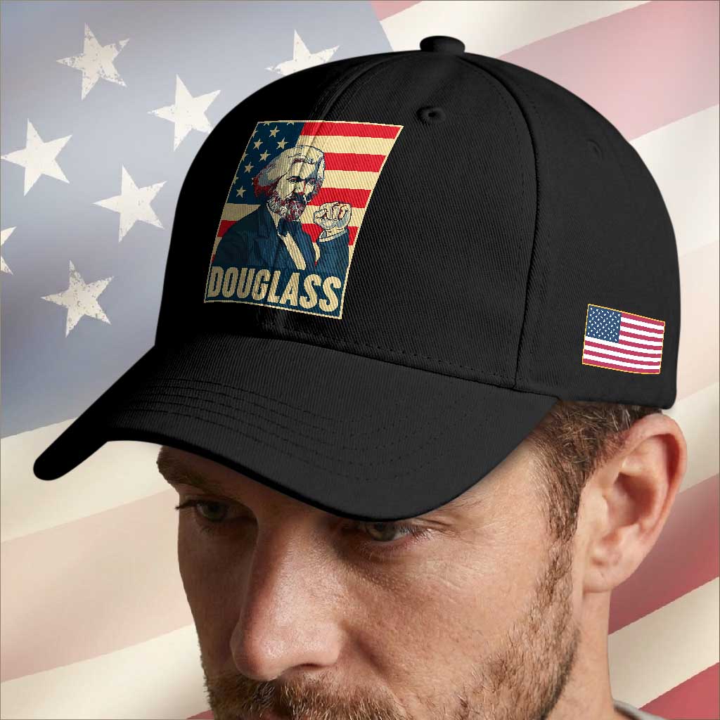 Frederick Douglass American Hero Baseball Cap Black History Month Gift TS12 Print Your Wear