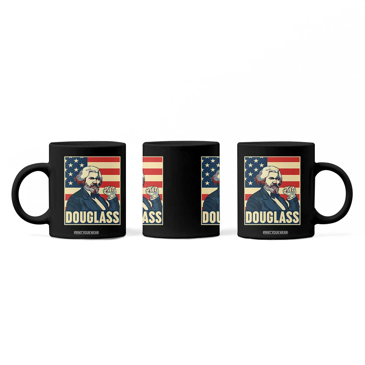 Frederick Douglass American Hero Coffee Mug Black History Month Gift TS12 Print Your Wear