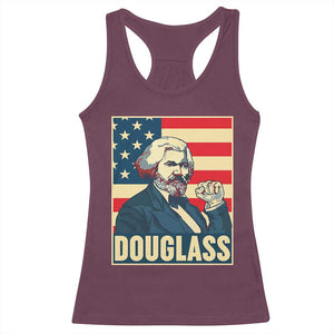 Frederick Douglass American Hero Racerback Tank Top Black History Month Gift TS12 Maroon Print Your Wear