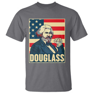 Frederick Douglass American Hero T Shirt Black History Month Gift TS12 Charcoal Print Your Wear