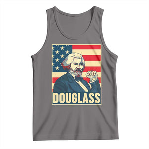 Frederick Douglass American Hero Tank Top Black History Month Gift TS12 Deep Heather Print Your Wear