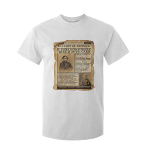 If There Is No Struggle No Progress T Shirt For Kid Frederick Douglass Newspaper TS12 White Print Your Wear