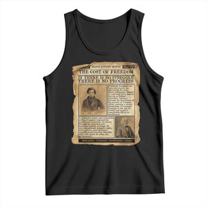 If There Is No Struggle No Progress Tank Top Frederick Douglass Newspaper TS12 Black Print Your Wear