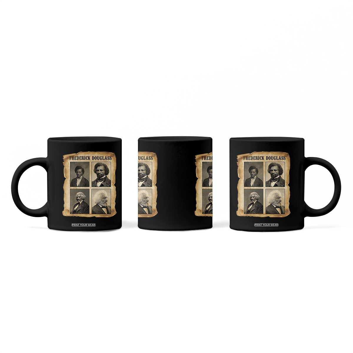 The Life Of Frederick Douglass Coffee Mug Historical Black History TS12 Print Your Wear