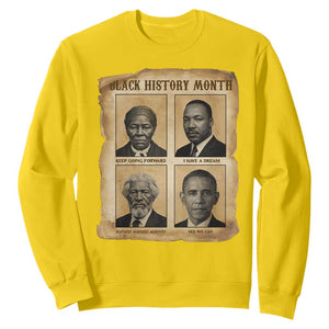 Vintage Black History Heroes Sweatshirt Strong Black Pride TS12 Daisy Print Your Wear