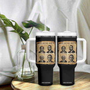 Vintage Black History Heroes Tumbler With Handle Strong Black Pride TS12 Print Your Wear