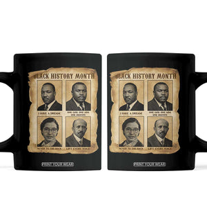 Vintage African American Heroes Coffee Mug Black Pride Inspiration TS12 Black Print Your Wear