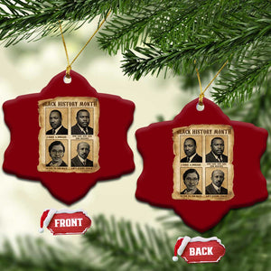 Vintage African American Heroes Ceramic Ornament Black Pride Inspiration TS12 Print Your Wear