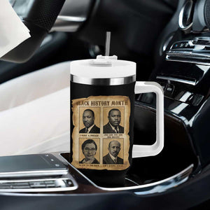 Vintage African American Heroes Tumbler With Handle Black Pride Inspiration TS12 Print Your Wear