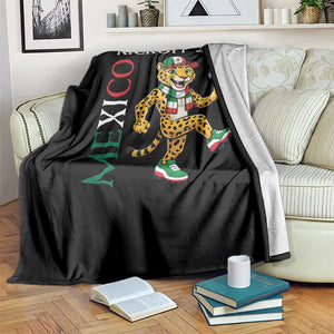 Mexico Soccer Pride Jaguar Kickoff 2026 Throw Blanket TS12 Print Your Wear