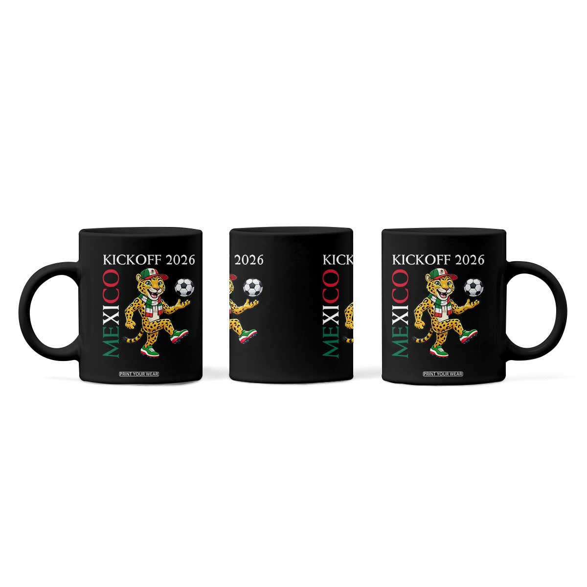 Mexico Soccer Pride Jaguar Kickoff 2026 Coffee Mug TS12 Print Your Wear