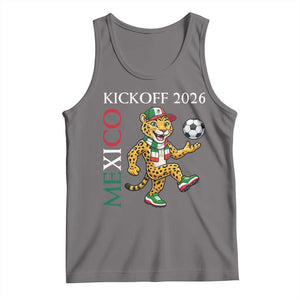 Mexico Soccer Pride Jaguar Kickoff 2026 Tank Top TS12 Deep Heather Print Your Wear
