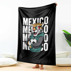 Fierce Mexico Jaguar Soccer Pride Fan Gift Throw Blanket TS12 Print Your Wear
