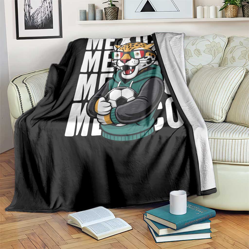 Fierce Mexico Jaguar Soccer Pride Fan Gift Throw Blanket TS12 Print Your Wear